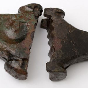 0130. Instrumento de orfebre celtibérico en cobre aleado. Segeda (Mara, Zaragoza). Hacia 170-153 a.C. Inv. 54267