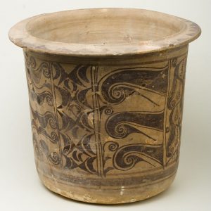 0200kalathos-con-decoracion-pintadacabezo-de-alcalaazailateruelsiglo-i-a.cnig02004