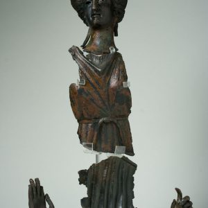 0321. Dama de Fuentes. Bronce. Fuentes de Ebro (Zaragoza). Hacia 50 a.C. Inv. 07465