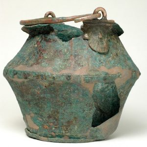 0610. Situla (caldero) en bronce. Caesar Augusta (Zaragoza). 350-400 d.C. Inv. 54276