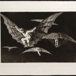 Disparates nº 13. Estampa. Aguafuerte sobre papel. Francisco de Goya. 5ª edición de 1904. Inv. 28194.