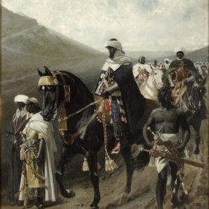 El suspiro del moro. Óleo sobre lienzo. Marcelino de Unceta. 1885. Inv. 10630.