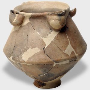 Vasija ritual. Cerámica. Primera Edad del Hierro. 750 a.E. Cabezo de Monleón (Caspe, Zaragoza). Inv. 01591.