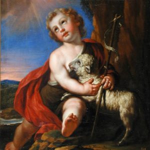 San Juan Bautista niño. Óleo sobre lienzo. Antonio Palomino. Barroco. Hacia 1655-1726. Inv. 10526. Depósito Museo del Prado.