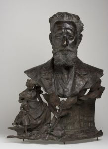 Ricardo Magdalena. Escultura en bronce. José Julio Bueno y Gimeno. 1909. Inv. 51237.