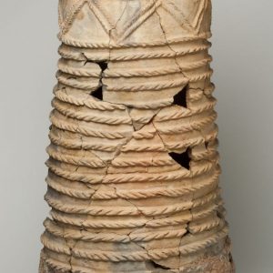 Tinaja. Cerámica. Primera Edad del Hierro. 600-500 a.E. Cabezo de La Cruz (La Muela, Zaragoza). Inv. 5428.