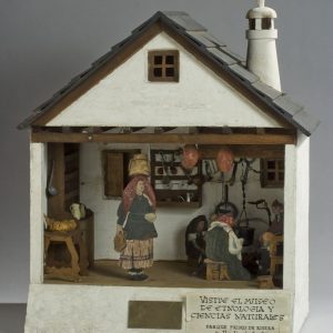Maqueta. Madera. 1955. Zaragoza. Inv. 36233.