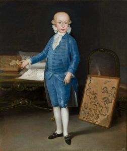 Don Luis María de Borbón y Vallabriga. Óleo sobre lienzo. Francisco de Goya y Lucientes. 1783. Inv. 54278.Depósito Fundación Plaza.