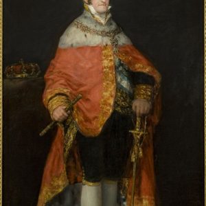 Retrato del rey Fernando VII. Óleo sobre lienzo. Francisco de Goya y Lucientes. 1815. Inv. 9256. Depósito Canal Imperial de Aragón.