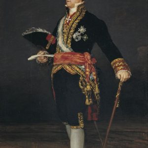 Retrato del Duque de San Carlos. Óleo sobre lienzo. Francisco de Goya y Lucientes. 1815. Inv. 9258. Deposito del Canal Imperial de Aragón.