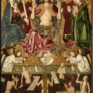 Juicio Final. Retablo de la Santa Cruz. Óleo sobre tabla. Miguel Jiménez y Martín Bernat. Gótico Hispanoflamenco. Hacia 1481-1487. Iglesia de Blesa. Teruel. Inv. 10026.