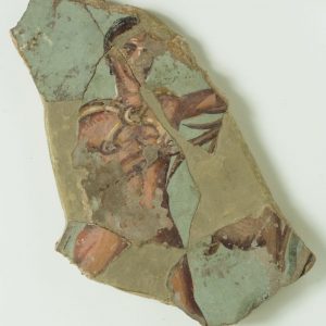 Hércules y la cierva Cerinnia. 40-30 a.E. Colonia Celsa (Velilla de Ebro, Zaragoza). Inv. 52259