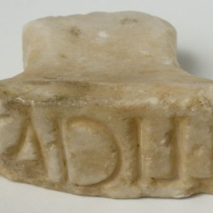 Sello de Lucio Licinio Att. Alabastro. 41-54. Colonia Celsa Velilla de Ebro, Zaragoza). 51617