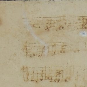 Detalle de la consolidación del soporte