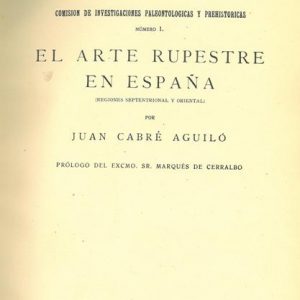 Publicación de J. Cabré, 1915