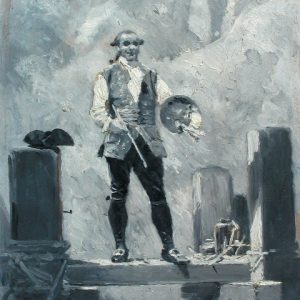 Goya pintado en el Pilar, por Unceta