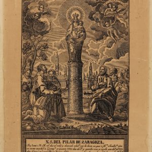 La Virgen del Pilar se aparece a Santiago