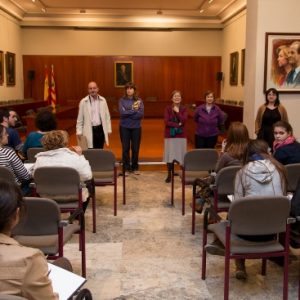 Recepción de los alumnos