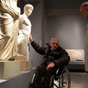 Gari y Paz cambian impresiones sobre la experiencia (Fot N. Díez de Pinos)