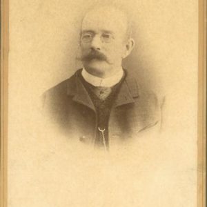 Retrato de Agustín Peiró. Anverso