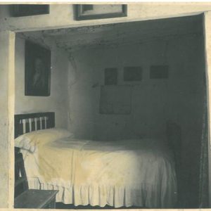 Alcoba de la casa-museo de Goya en Fuedetodos (Fot. Mora-Insa)
