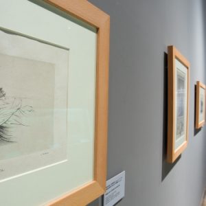 La litografía en su sala del Museo (Fot. J. Garrido)
