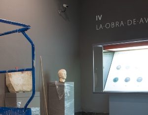 Un rincón de la exposición (Fot. E. Santos)