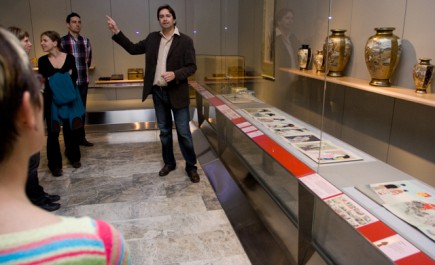 David Almazán durante la inauguración. Foto: J. Garrido David Almazán durante la inauguración. Foto: J. Garrido
