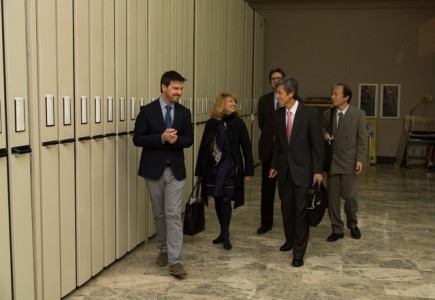 La delegación nipona en las áreas de reserva La delegación nipona en las áreas de reserva