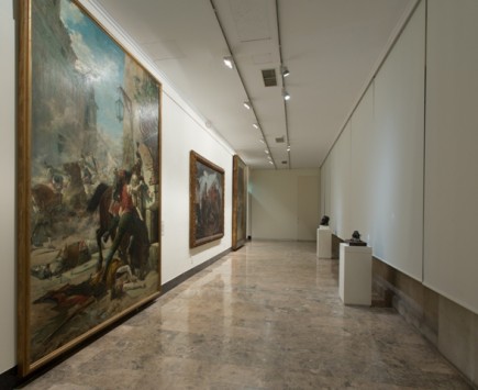 La Galería renovada, a la izquierda Malasaña y su hija (Fot. J. Garrido)