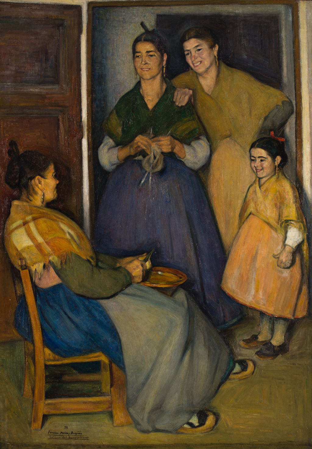 "Las tres edades", Francisco Marín Bagüés. Foto: J. Garrido "Las tres edades", Francisco Marín Bagüés. Foto: J. Garrido