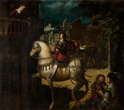 "Declaración de amor a María Junquers", Rafael Pertus, s. XVII. Foto: José Garrido. Museo de Zaragoza. "Declaración de amor a María Junquers", Rafael Pertus, s. XVII. Foto: José Garrido. Museo de Zaragoza.