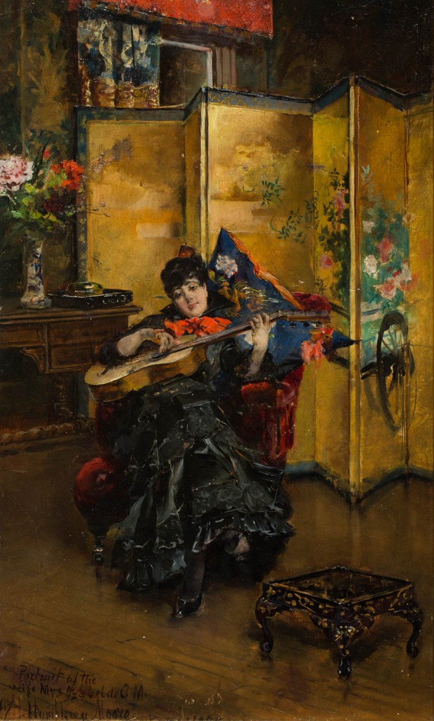"Retrato de doña Isabel Cistué y Nieto", Henry Humphry Moore, 1898. Foto: José Garrido. Museo de Zaragoza. "Retrato de doña Isabel Cistué y Nieto", Henry Humphry Moore, 1898. Foto: José Garrido. Museo de Zaragoza.