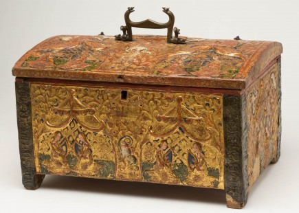 "Cofrecillo amatorio", 1400-1430. Foto: José Garrido. Museo de Zaragoza. "Cofrecillo amatorio", 1400-1430. Foto: José Garrido. Museo de Zaragoza.