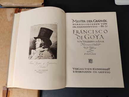 Francisco de Goya. Meister der graphik, Von Loga. Colección Enrique Gastón. Foto: Difusión Museo de Zaragoza.