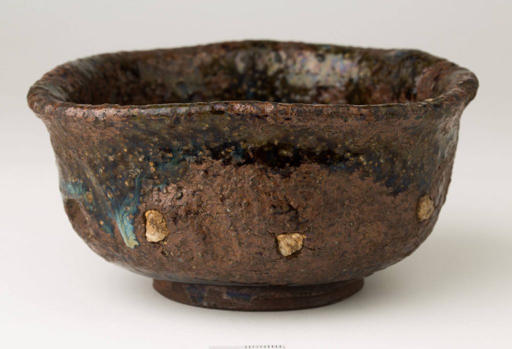 Cuenco para el té (chawan). Cerámica. Japón. S. XVIII.