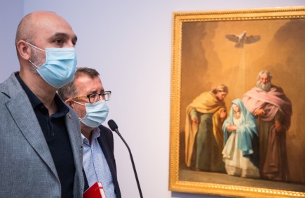 Presentación depósito nuevo Goya. Foto: José Garrido. Museo de Zaragoza.