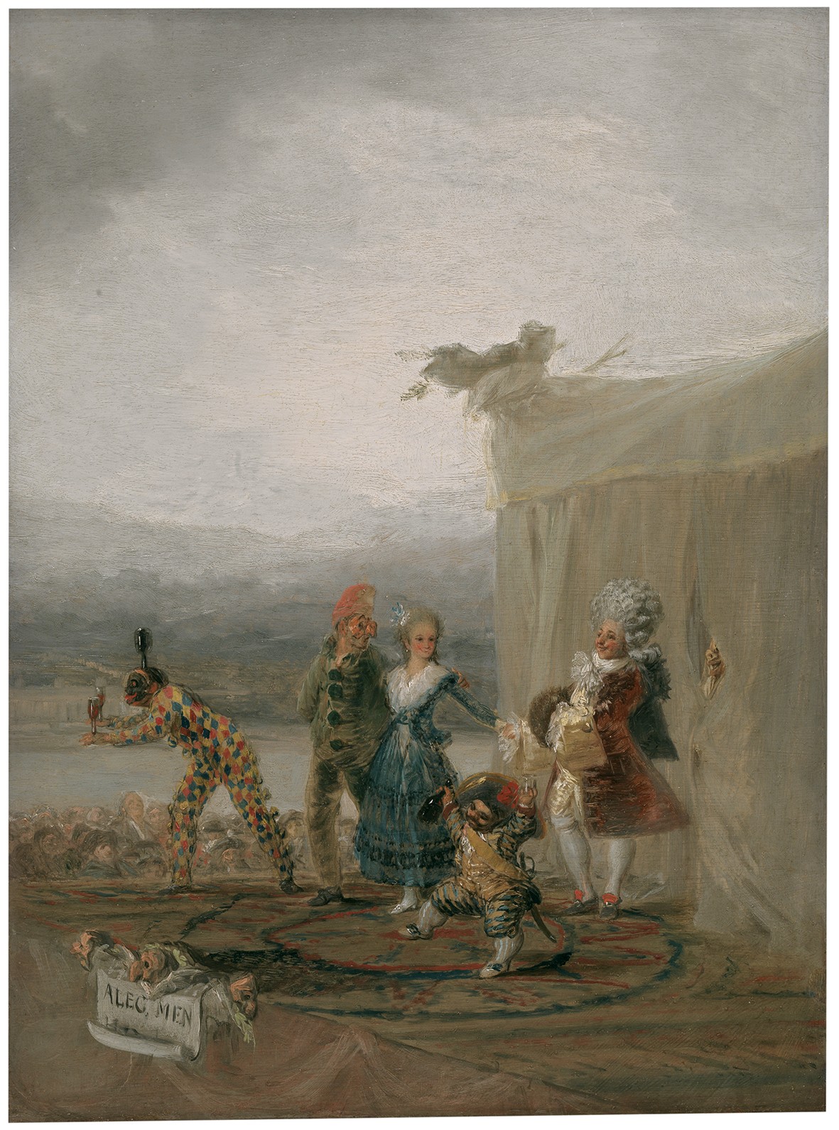 Francisco de Goya. Cómicos ambulantes, 1793. Museo Nacional del Prado, Madrid