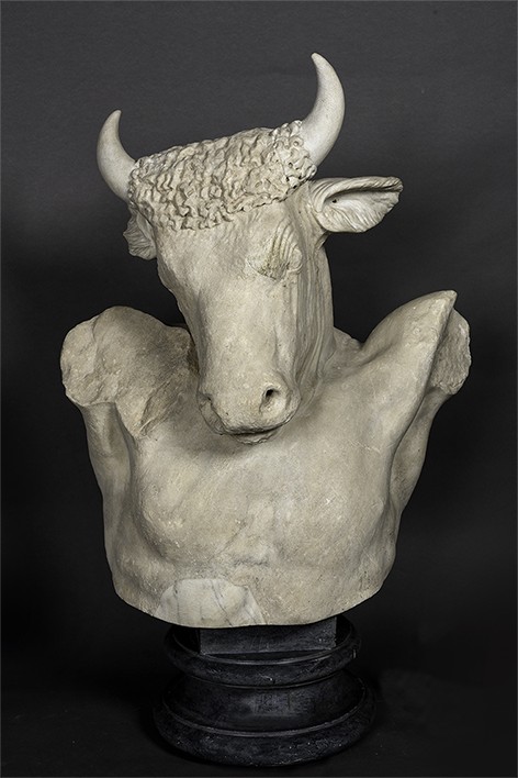 Minotauro, I d. C.. Sala de los Animales, Musei Vaticani, Ciudad del Vaticano