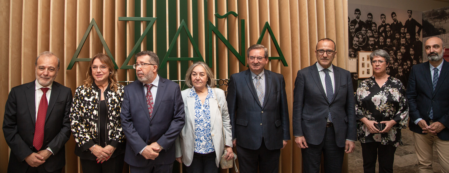 Visita institucional "Azaña intelectual y estadista". Foto: Juan José Checa. Museo de Zaragoza.