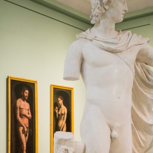 Detalle renovación sala 17 "Academia e Ilustración". Foto: J.Garrido.Museo de Zaragoza.
