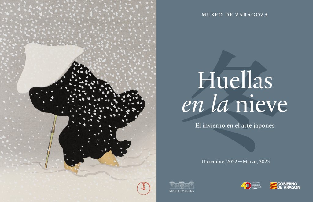 Huellas en la nieve. Lona. Museo de Zaragoza.