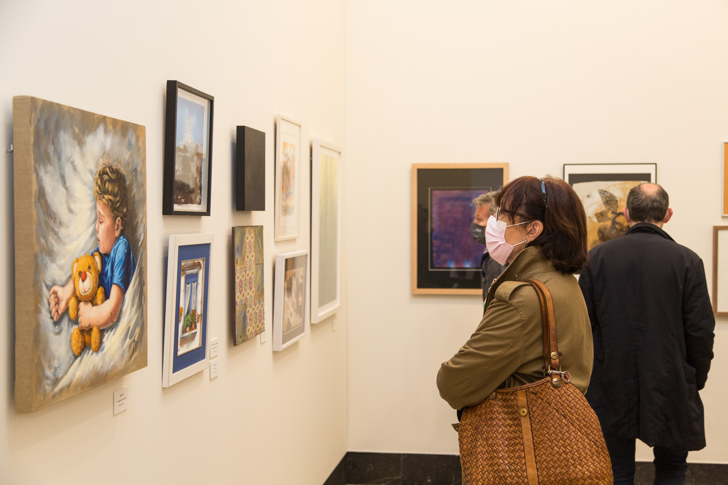 Inauguración Aspanoa. XXVII Exposición de arte contemporáneo. Foto: J.Checa. Museo de Zaragoza.