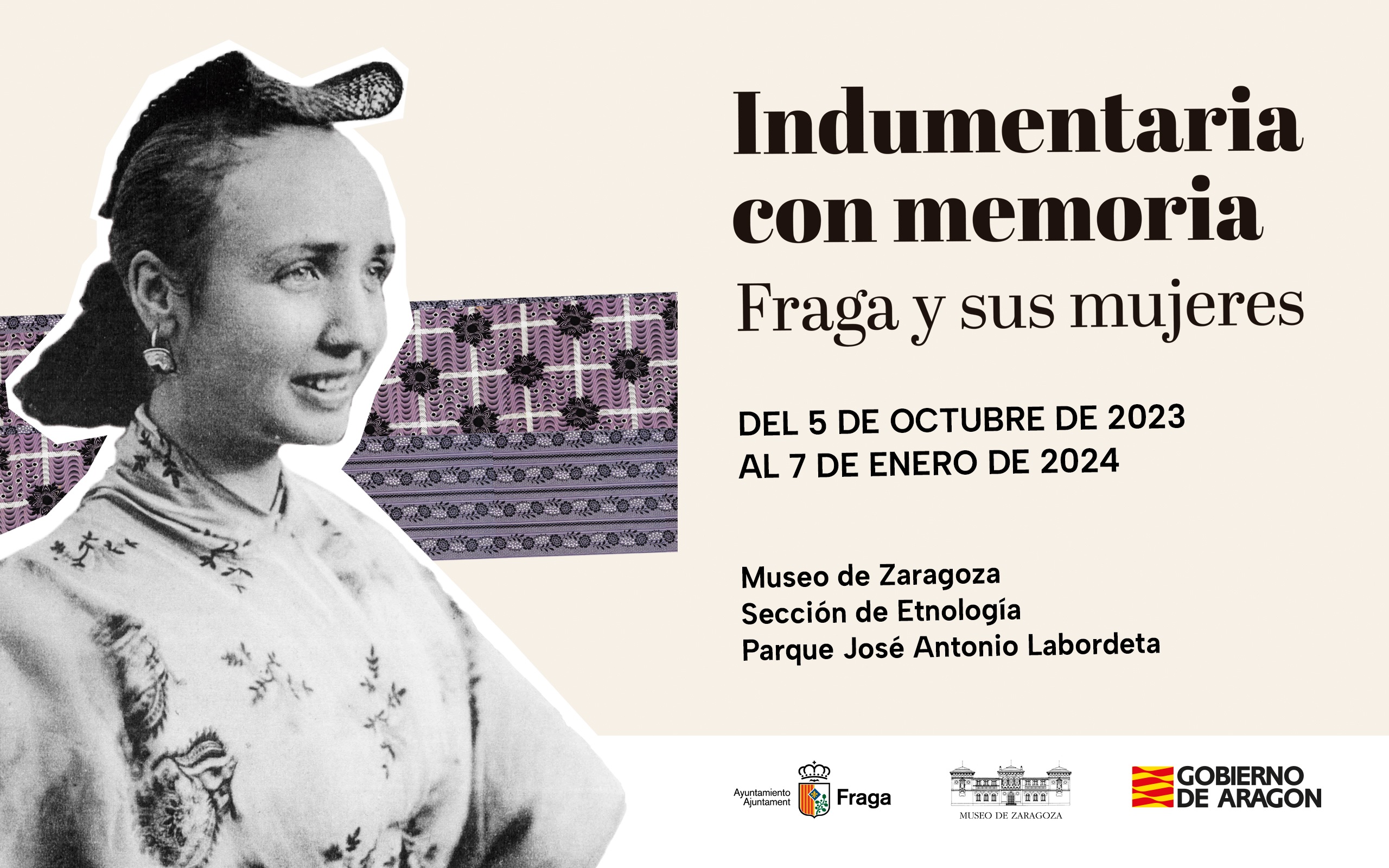 Indumentaria con memoria. Fraga y sus mujeres lona