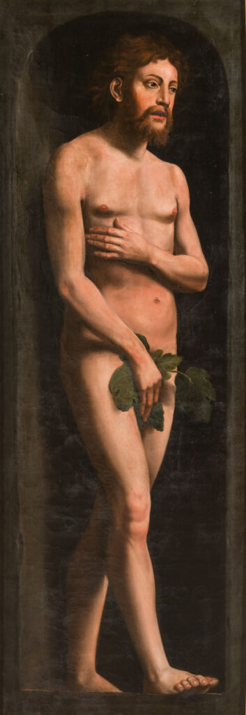 Adán. Óleo sobre lienzo. Mariano Dordal. Hacia 1802. Foto: J. Garrido. Museo de Zaragoza.