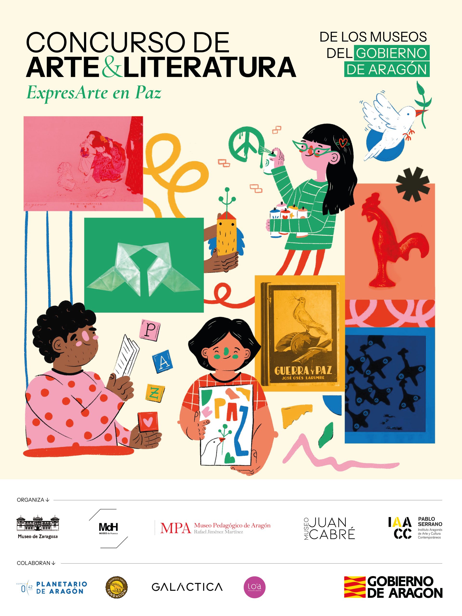 Concurso arte y literatura 2025. Cartel