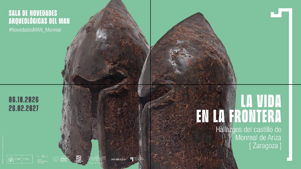 La vida en la frontera. Banner exposición MAN